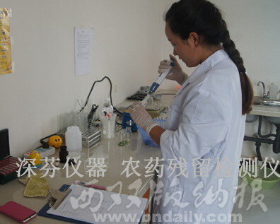 勐?？h加大蔬菜農(nóng)藥殘留檢測(cè)